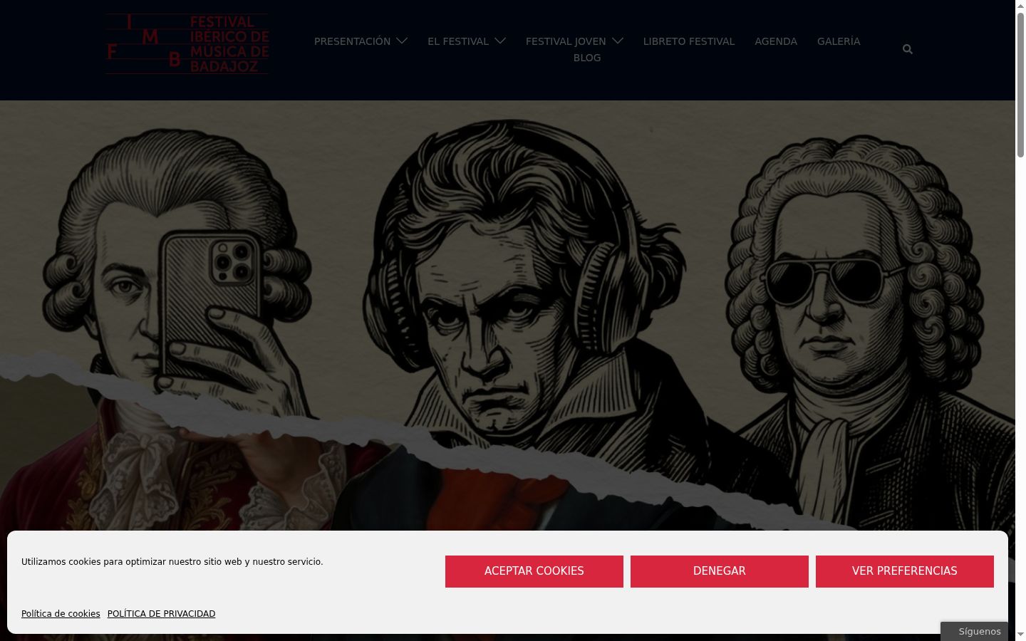 Snimka zaslona bannera za privolu prikazanog prije bilo kakve interakcije