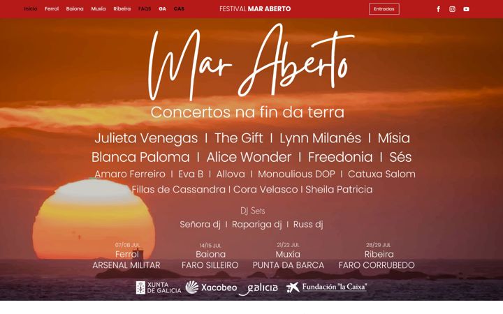 Screenshot of festivalmaraberto.com