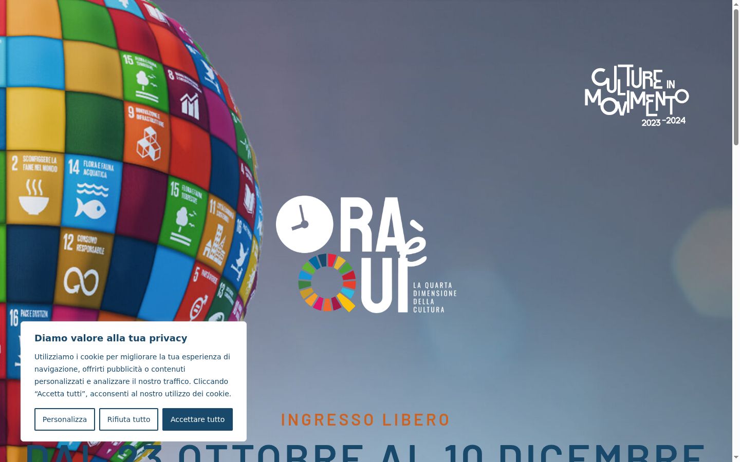 Screenshot tal-banner tal-kunsens muri qabel kwalunkwe interazzjoni