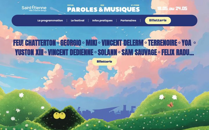 Screenshot of festivalpm.com