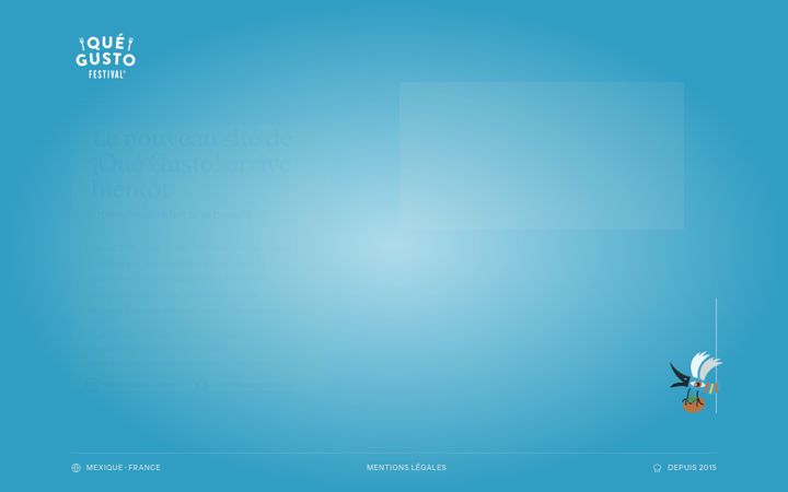 Screenshot of festivalquegusto.com