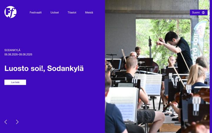 Képernyőkép: festivals.fi