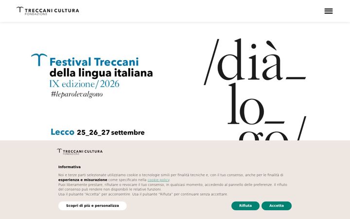 Screenshot of festivaltreccanidellalinguaitaliana.it
