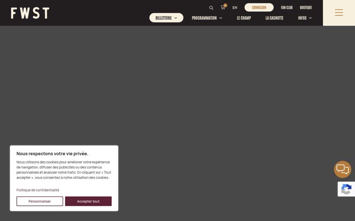 Screenshot of festivalwestern.com