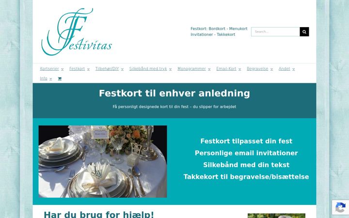 Screenshot of festivitas.net
