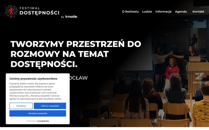 Screenshot of festiwaldostepnosci.pl
