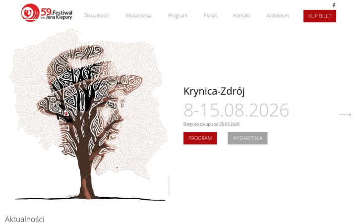 Screenshot of festiwalkiepury.pl