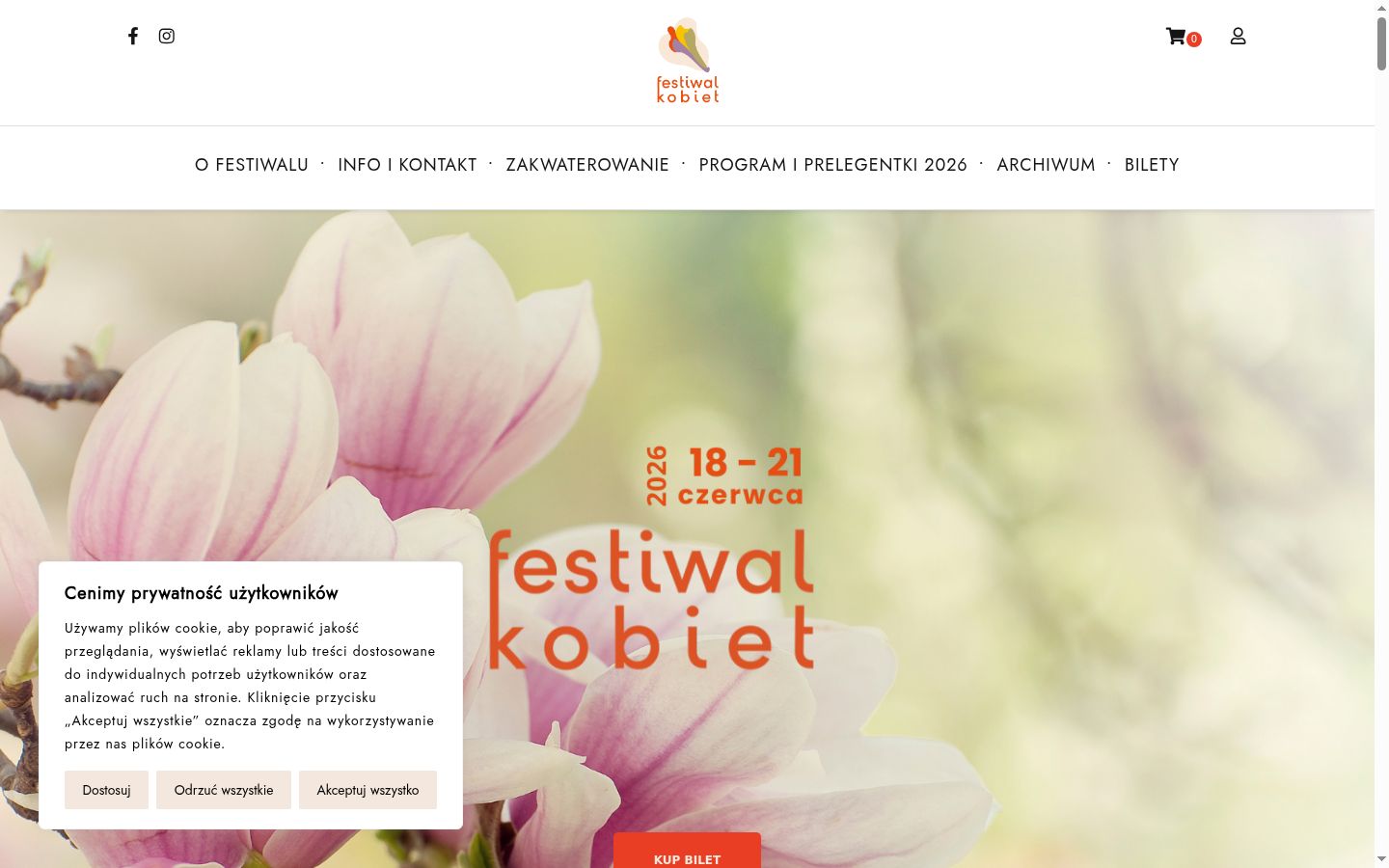 Screenshot tal-banner tal-kunsens muri qabel kwalunkwe interazzjoni