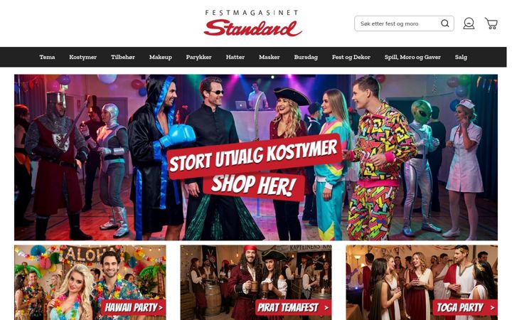 Screenshot of festmagasinet.no