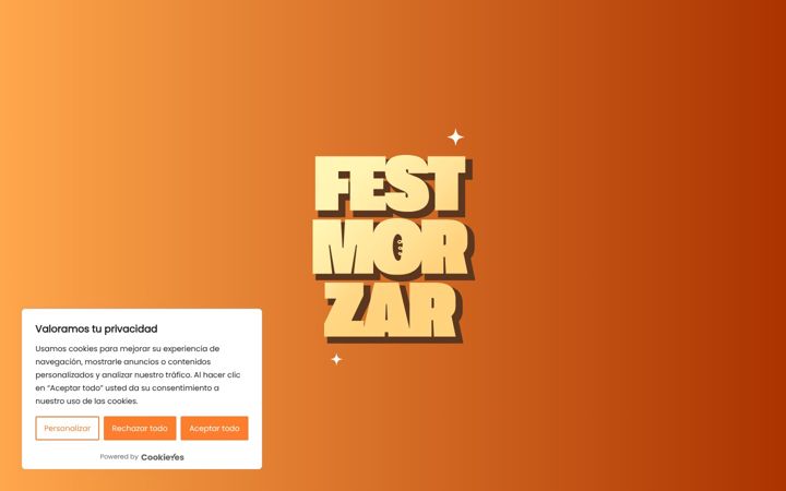 Screenshot of festmorzar.es