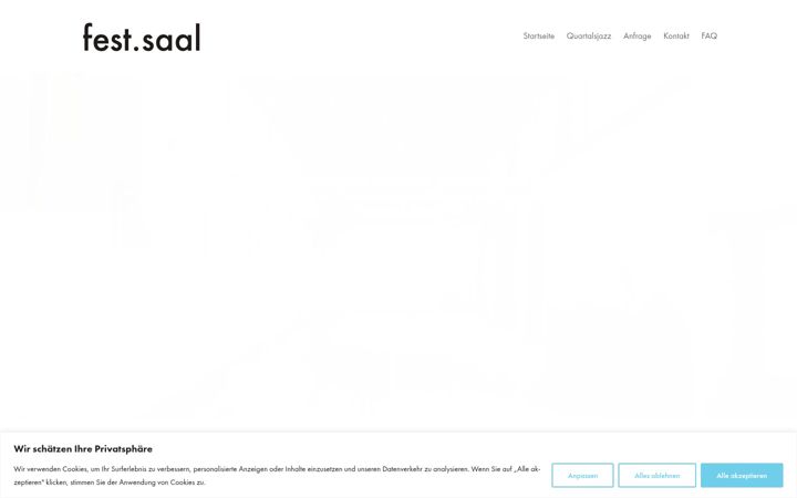 Skärmbild av festsaal-stralsund.de