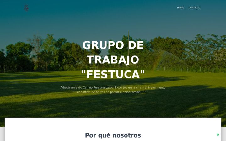 Screenshot of festuca.club