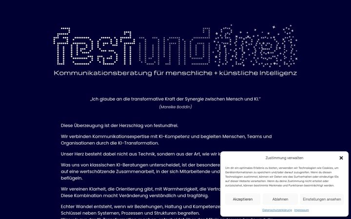 Screenshot of festundfrei.de