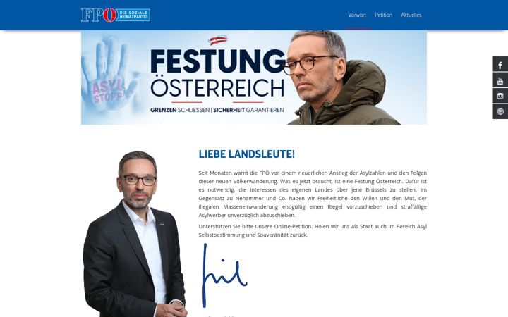 Screenshot of festung-oesterreich.at