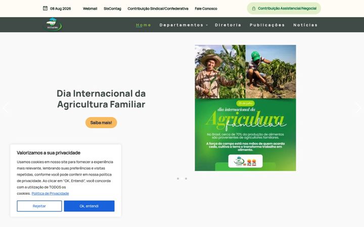 Snimka zaslona za fetaemg.org.br