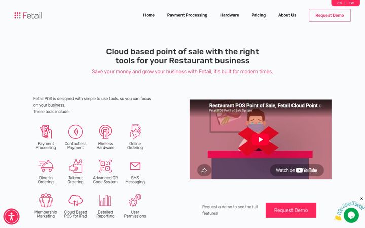 Screenshot of fetail.com