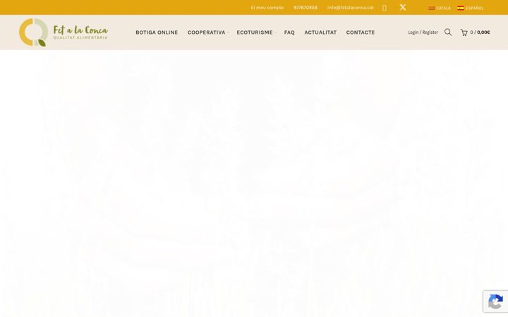 Screenshot of fetalaconca.cat