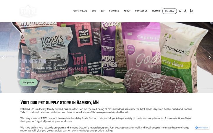 Screenshot of fetched-up.com