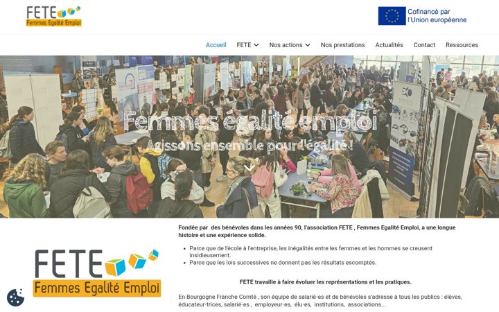 Screenshot of fete-egalite.org