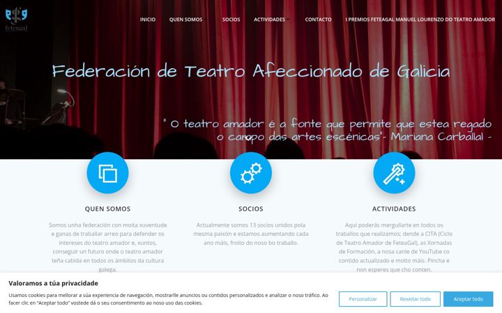 Screenshot of feteagal.es