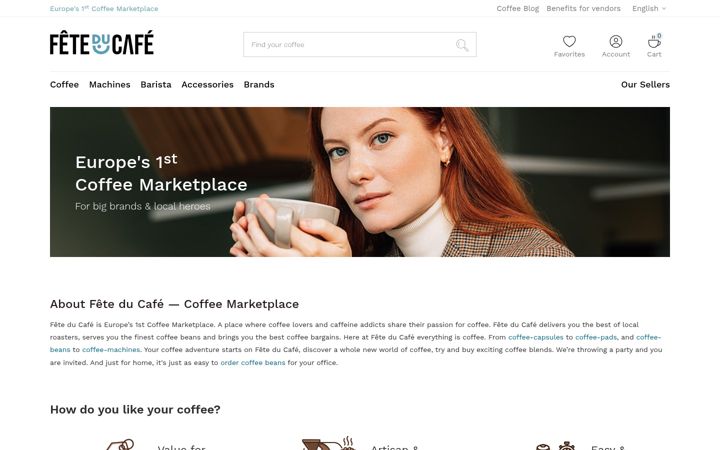 Screenshot of feteducafe.com