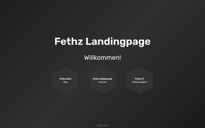 Screenshot of fethz.de