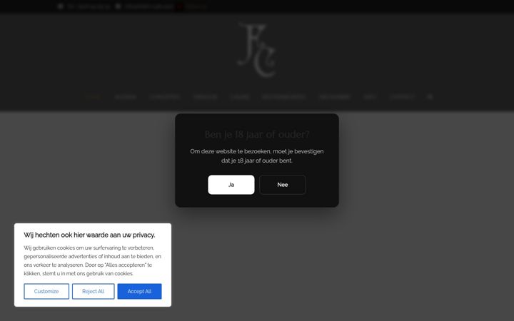Screenshot of fetish-cafe.com