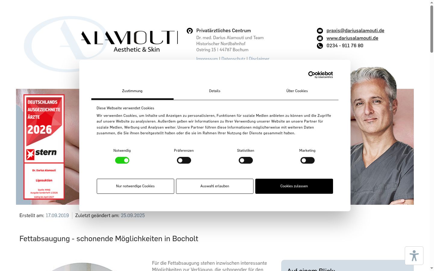 Screenshot tal-banner tal-kunsens muri qabel kwalunkwe interazzjoni