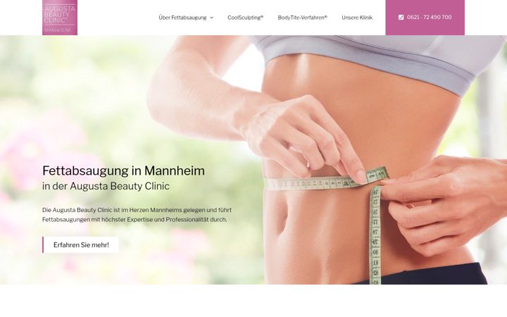 Screenshot of fettabsaugung-mannheim.com