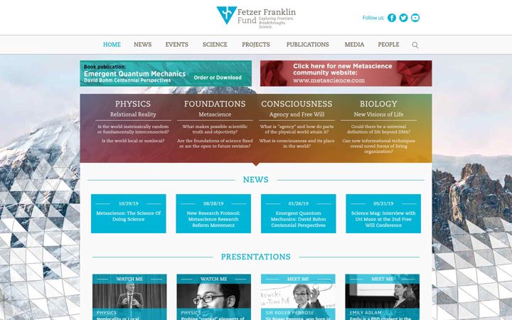 Screenshot of fetzer-franklin-fund.org