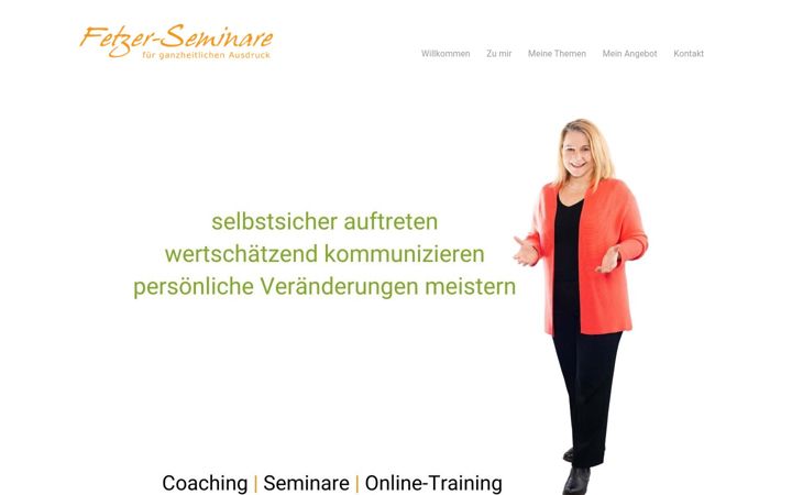 Screenshot of fetzer-seminare.de