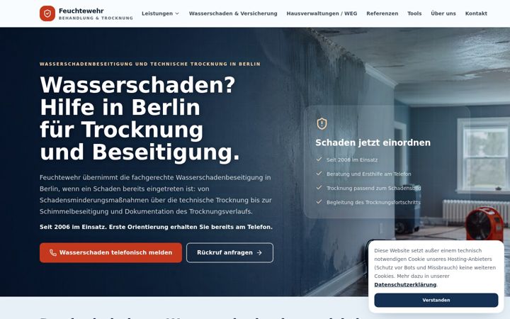 Screenshot of feuchtewehr.de