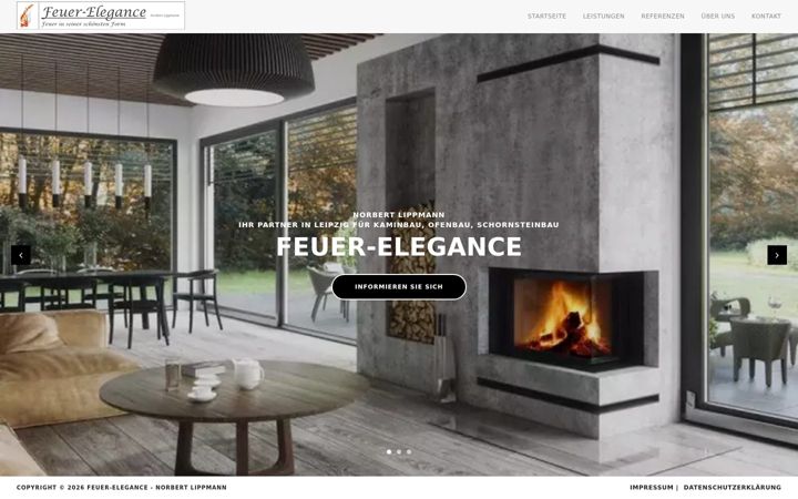 Zrzut ekranu feuer-elegance.de