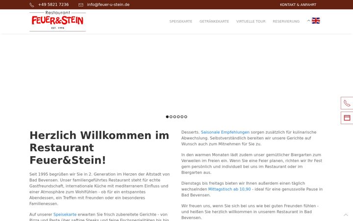 Screenshot of feuer-u-stein.de