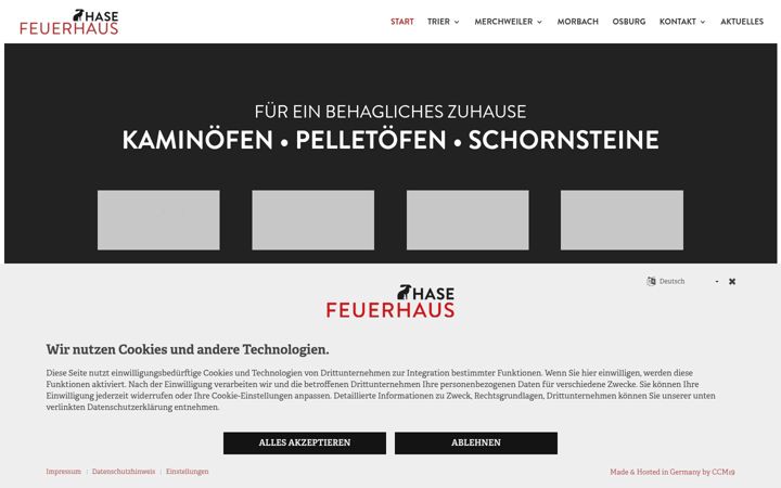 Capture d'écran de feuerhaus-neises.de