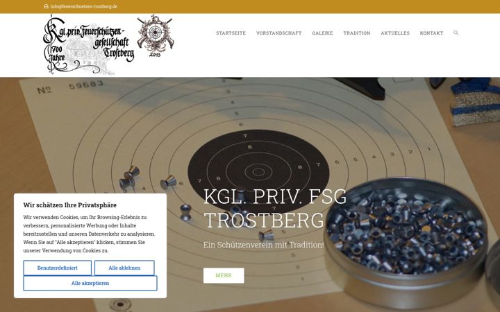 Screenshot ta' feuerschuetzen-trostberg.de