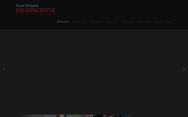 Screenshot ta' feuerschutz-wilhelm.de
