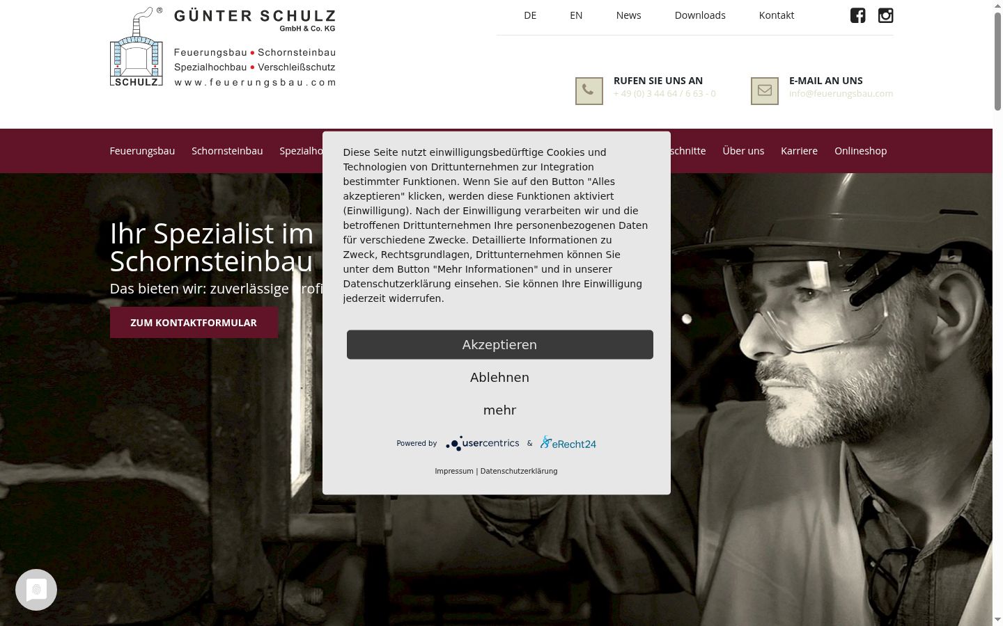 Screenshot tal-banner tal-kunsens muri qabel kwalunkwe interazzjoni