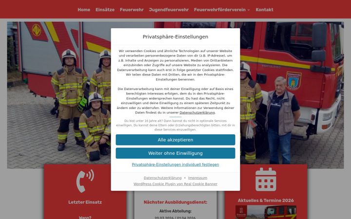 Képernyőkép: feuerwehr-borthen.de