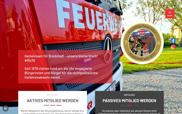 Képernyőkép: feuerwehr-bredstedt.de