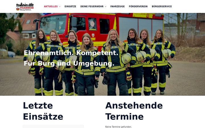 Screenshot di feuerwehr-burg.info