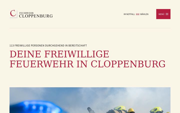 Képernyőkép: feuerwehr-cloppenburg.de