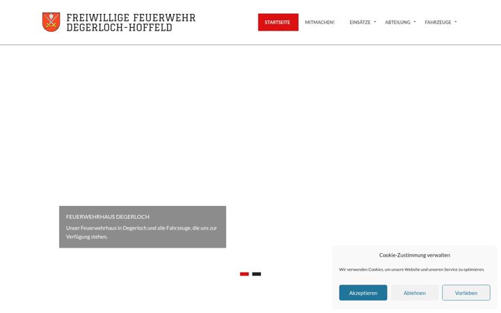 Skärmbild av feuerwehr-degerloch-hoffeld.de