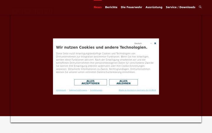 Screenshot of feuerwehr-deutschfeistritz.at