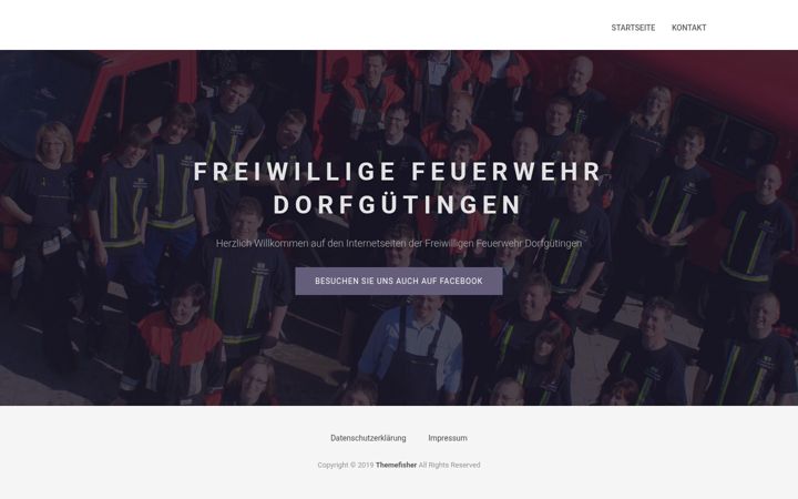 Screenshot of feuerwehr-dorfguetingen.de