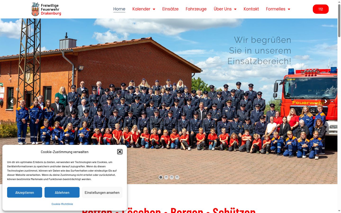 Screenshot tal-banner tal-kunsens muri qabel kwalunkwe interazzjoni
