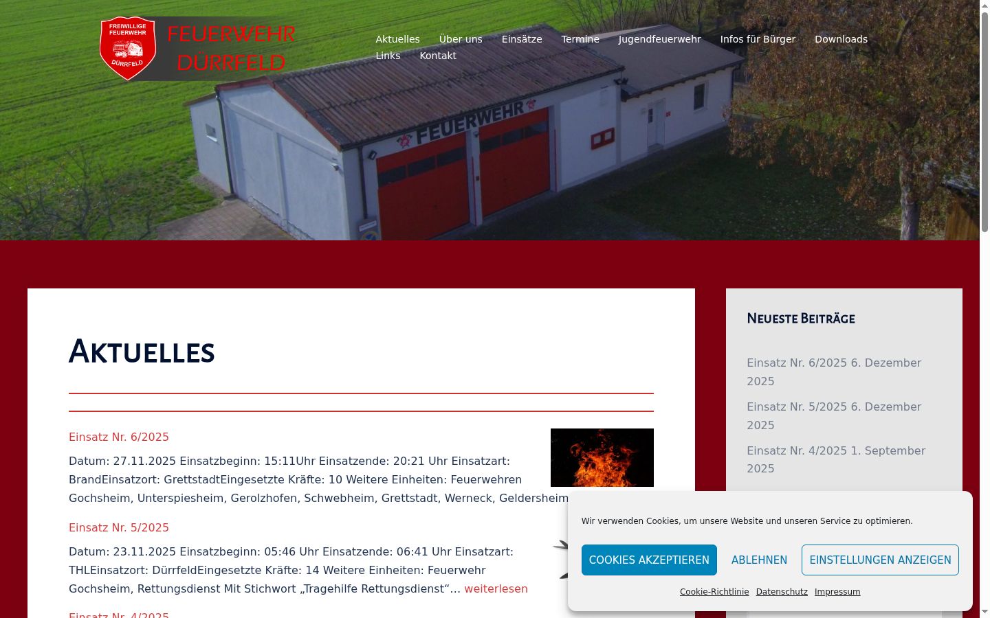 Screenshot tal-banner tal-kunsens muri qabel kwalunkwe interazzjoni