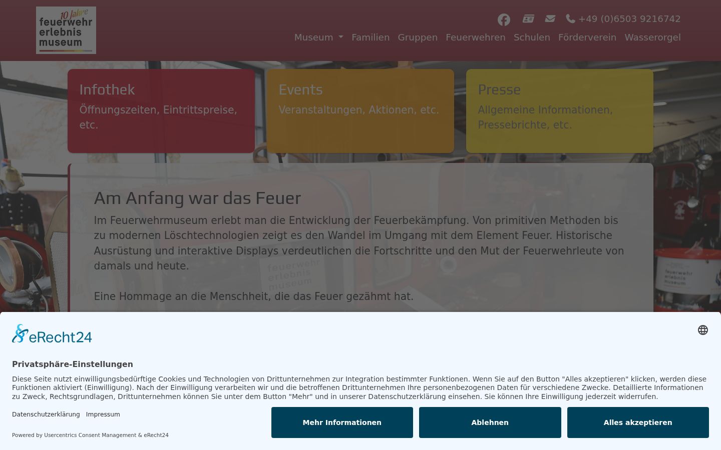 Screenshot tal-banner tal-kunsens muri qabel kwalunkwe interazzjoni