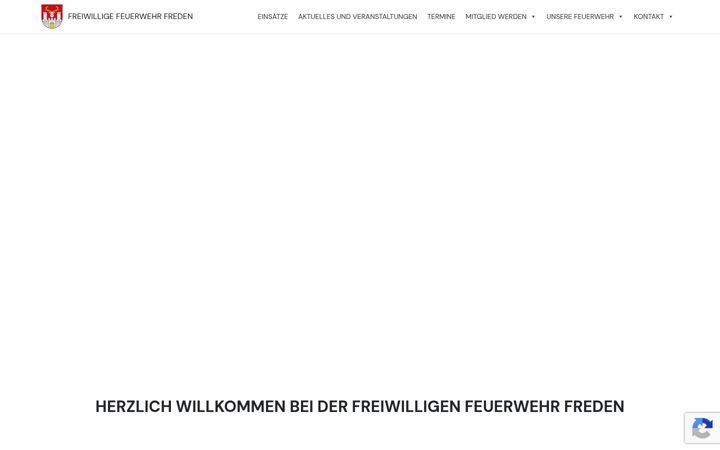 Zrzut ekranu feuerwehr-freden.de
