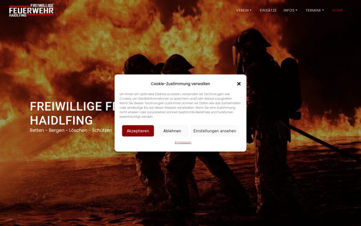 Képernyőkép: feuerwehr-haidlfing.de